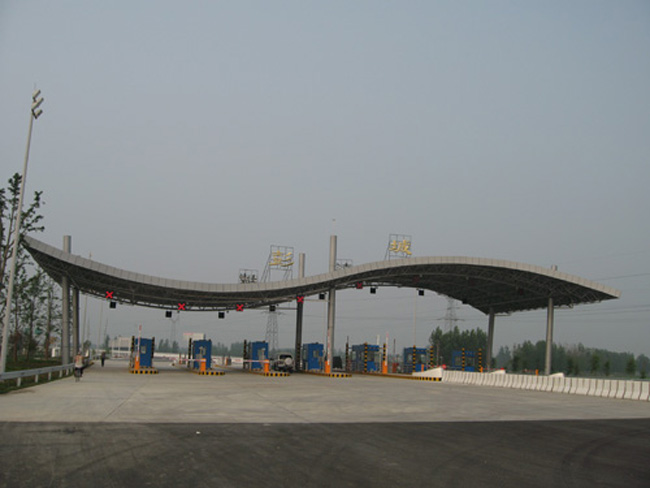 深州收费站网架工程